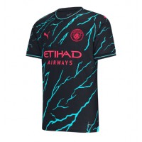 Manchester City Jeremy Doku #11 Replica Third Shirt 2023-24 Short Sleeve